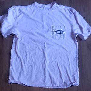 Pink and White Short Sleeve Tee